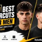 20 best thick straight hair haircuts for men featuring textured crop quiff and modern hairstyles