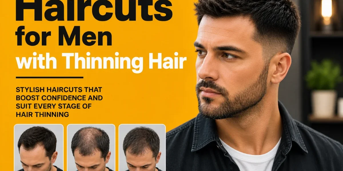 Haircuts for Men with Thinning Hair: 20 Cuts That Add Volume Haircuts for men with thinning hair featuring modern hairstyles for receding hairlines, thinning crowns, and overall hair loss