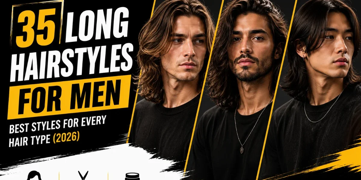 Long Hairstyles for Men: 35 Best Styles for Every Hair Type Collection of the best long hairstyles for men featuring multiple modern haircuts for different hair textures and face shapes.