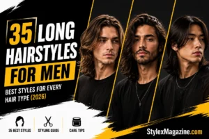 Long Hairstyles for Men: 35 Best Styles for Every Hair Type Collection of the best long hairstyles for men featuring multiple modern haircuts for different hair textures and face shapes.