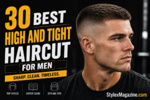 30 Best High and Tight Haircuts For Men (2026) 30 Best High and Tight Haircuts for Men featuring a sharp, clean high-and-tight hairstyle