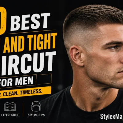 30 Best High and Tight Haircuts for Men featuring a sharp, clean high-and-tight hairstyle