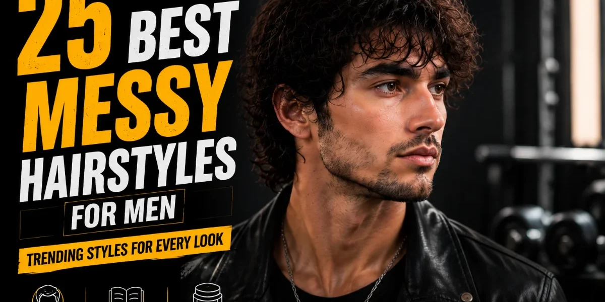 25 Best Messy Hairstyles for Men In 2026 25 best messy hairstyles for men with a textured messy haircut, tousled layers, and modern styling inspiration for men's grooming trends.